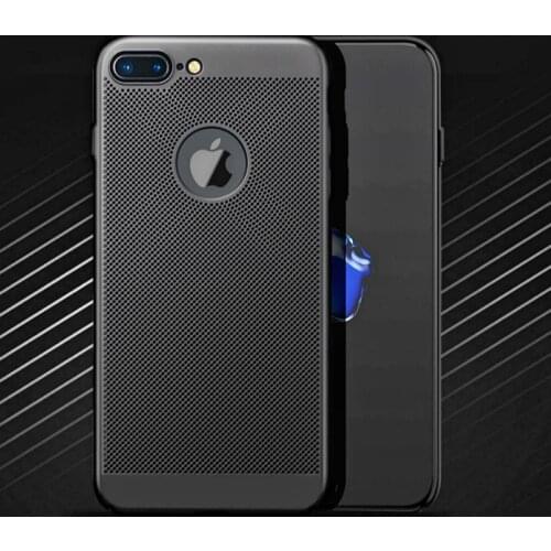 Case For iPhone 5 6 S 7 8 Plus X Matte Shell Breathable XR 11 Pro Max Dissipate Heat Reticulation 12 Mini Cover