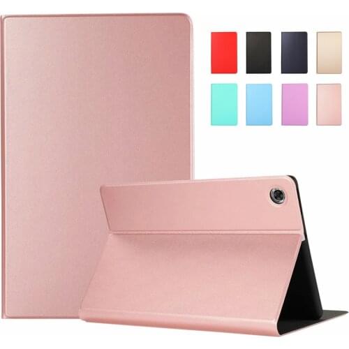 Coque For Lenovo Tab M10 HD M10 Plus Case Leather Stand Flip Cover For Funda Lenovo Tab M10 FHD Plus Case TB X606 X605 X505 X306