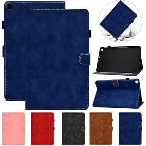 Case For Samusng Galaxy Tab A7 Lite 8.7'' 2021 SM-T220 SM-T225 Leather Silicon Back Cover Folio Book Cover For Tab A7 Lite Case