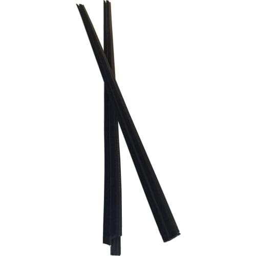 For Toyota Hilux 2-Door Pickup 2005-2015 Front Door Glass Seal Weatherstrip Outside Window Belt Weather Strips Rubber Accessory