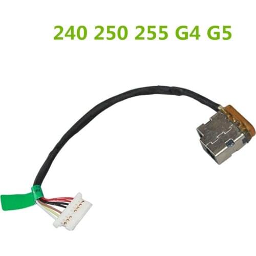 DC POWER JACK CHARGING PORT HARNESS CABLE for HP 240 250 255 G4 G5 CBL00672-0100
