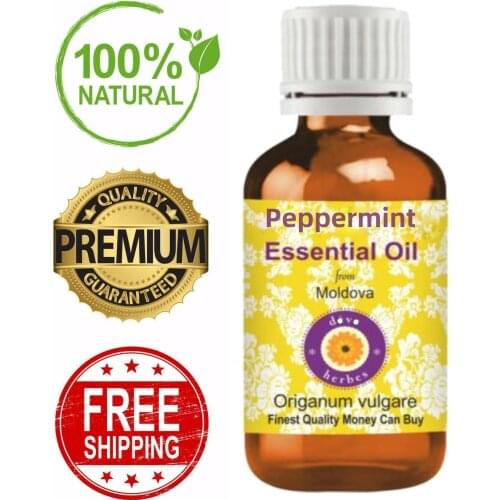 Best Peppermint Essential Oil 100% Purely Natural Therapeutic Grade 5ML
