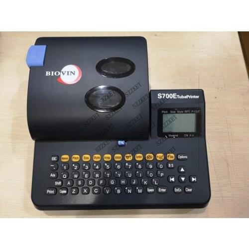 Line number machine S650E Upgraded number tube printer Heat shrinkable tube coders S700E cable label machine English version