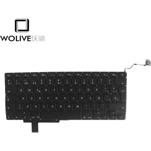 Wolive New Spanish Keyboard For MacBook Pro 17'' A1297 2009 2010 2011