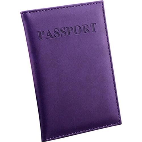 New Travel Passport Cover Protective Card Case Women Men Travel Credit Card Holder Travel ID&Document Passport Holder Protector