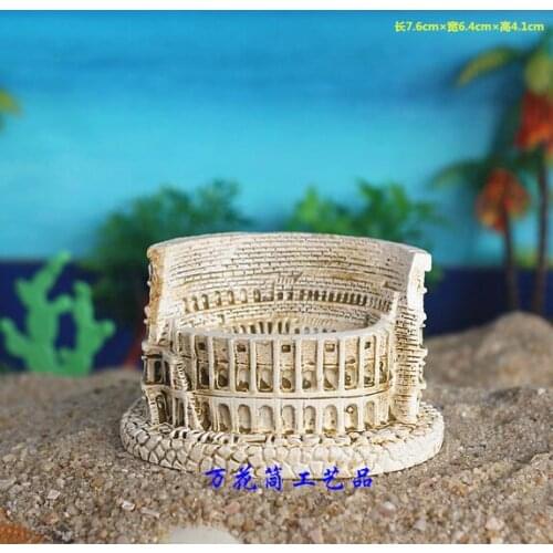 Colosseum Rome Colosseum sandware mental sandbox accessories factory direct resin furnishing