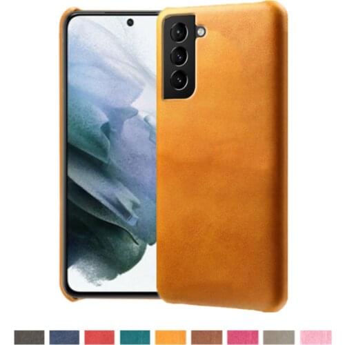 For Samsung Galaxy S21 FE 5G S21 Plus Funda Luxury Slim Vegan Leather Phone Case For Samsung S21 Ultra S21+ S21fe 5G Capa Cover