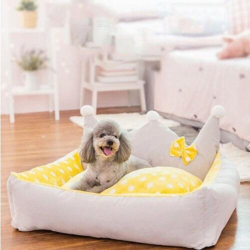 Removable and Washable Kennel Dog House Cat House Teddy Small Medium-sized Dog Bed Pet Supplies Dog Beds for Small Dogs