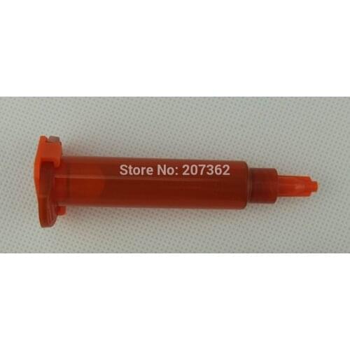 1,500PCS/LOT, 5CC Amber Air Dispense Syringe Barrel 4-piece(barrel+piston+tip cap+end cap),Glue Cartridge, Liquid Dispenser