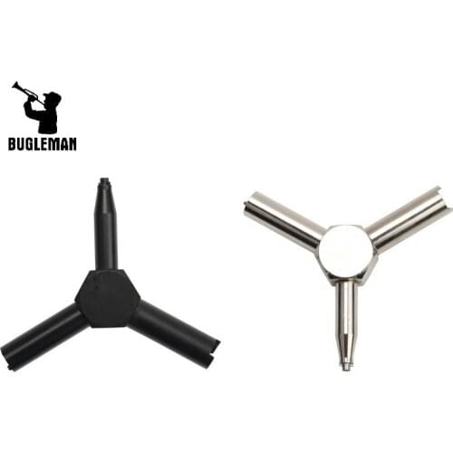 Bugleman Steel Gas Valve Key Removal Tool Triple Army Force Magazine Charging Tool for GBB AEG KSC WA Airsoft Wargame
