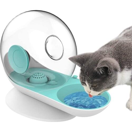 Snails Bubble Automatic Cat Water Bowl Fountain For Pets Water Dispenser Large Drinking Bowl Cat Drink No Electricity