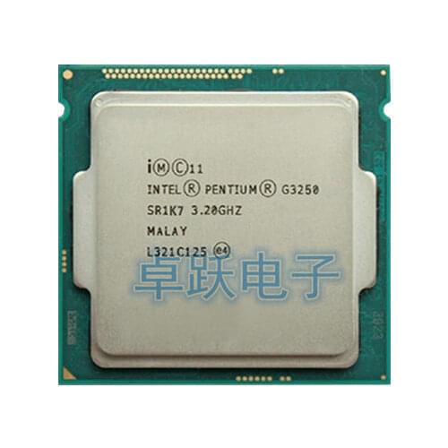 For original Pentium Processor G3250 3M Cache,3.20 GHz,Dual-core LGA1150 G3250 Desktop CPU,G3250 CPU,g3250 cpu 53W free shipping