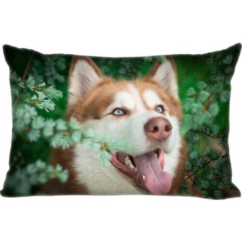 Big Size Dog Pet Pillowcase Home Wedding Decorative Pillow Cover Rectangle Zipper Pillow Cases Satin Fabric A1.29