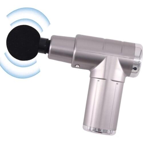 Mini Fascial Gun Fitness Muscle Impact Relaxation Massager LCD Display Portable Smart Electric Body Exercising Neck Pain Relief
