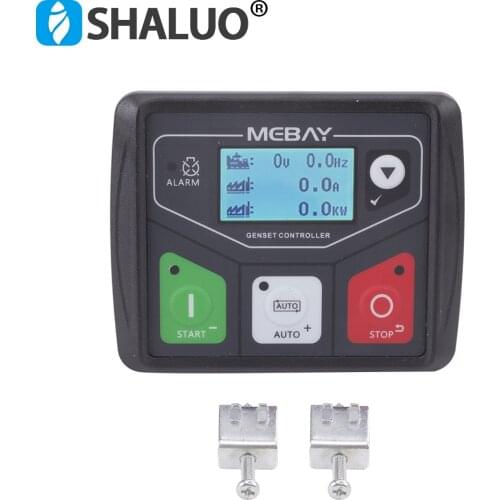 Mebay DC30D Generator Control Module Small Diesel genset Controller Panel USB programmable PC Connection