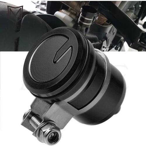 Motorcycle CNC Aluminum Rear Brake Fluid Reservoir Cover Cap For KAWASAKI NINJA 250 300 R NINJA250 ZX250R EX250 ZX300R EX300