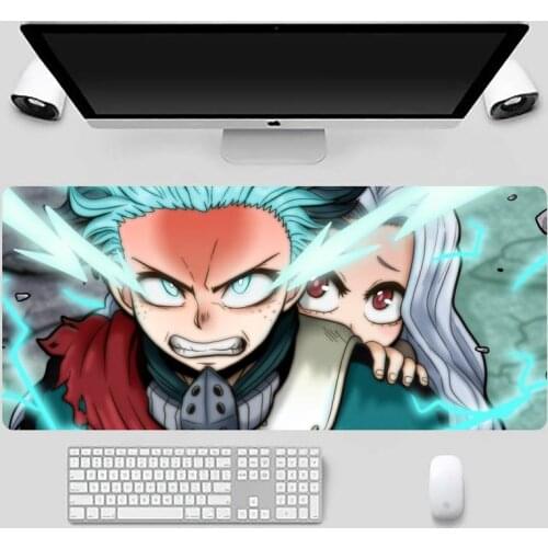 My Hero Academia anime DIY Design Pattern Game mousepad X XL XXL Non slip Cushion Thickness 2mm LockEdge equal LE