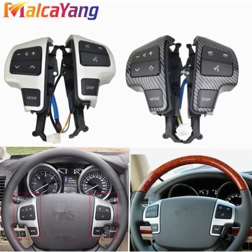 New Buttons Bluetooth Phone For Toyota LAND CRUISER 200 2008-2011 Steering Wheel Audio Control Switch