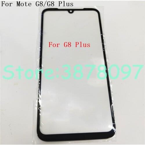 Original Outer Glass For Motorola Moto G8 G8 Plus G8 Play LCD Display Touch Screen Front Glass Panel Repair Replacement Parts