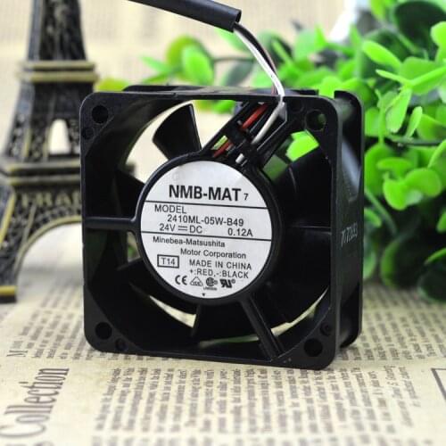Authentic FOR NMB 2410ML-05W-B49 24V 0.12A 6025 inverter fan/industrial computer cooling fan