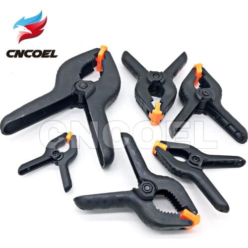 Woodworking Spring Clamps 2" 3" 4" 4.5" 6" 9" inch DIY Tools Plastic Nylon for Photo Studio Background Clamp Heavy