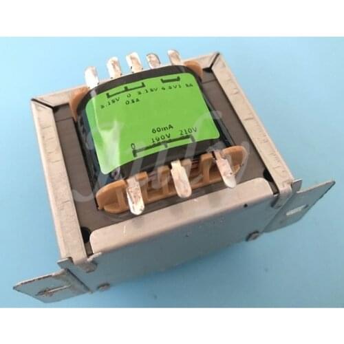 26W power transformer EI57X38 Z11 iron core output high voltage 0-190V-210V 60mA filament voltage 3.15V-0-3.15V 0.5A, 6.3V 1.5A