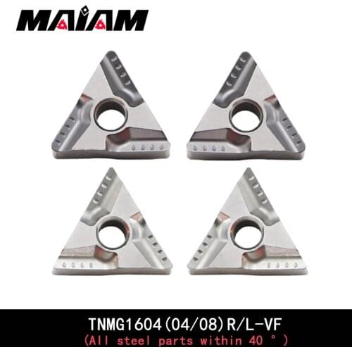 High quality TNMG160404 TNMG160408 triangular grooving steel part rough machining TNMG1604 04 08 left insert right insert