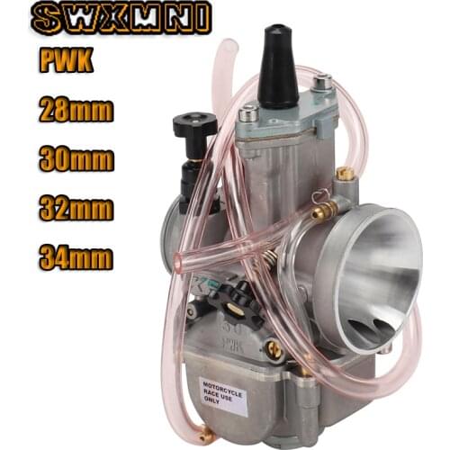 Universal PWK 28 30 32 34 Carburetor For Keihin Mikuni Carburetor Carburador With Power Jet For Yamaha Suzuki Honda 75-250cc