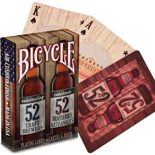 Bicycle Craft Beer Spirit of North America V2 Playing Cards breweries Deck Poker Magic Cards Magic Tricks Props for Magician