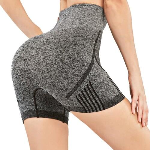 WHOUARE Women Sport Yoga Shorts Gym Fitness Essentials Short Pants High Waist Hip Lift Seamless Elasticity Women Yoga Shorts