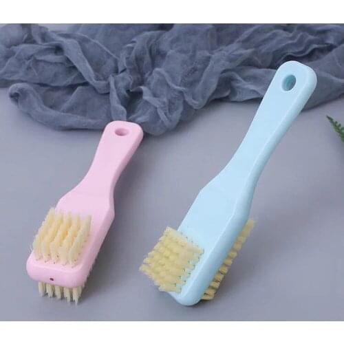 1PC Plastic Multipurpose Washing Brush Products Household Tools Shoe Double sided Brush Household Cleaning Accessories