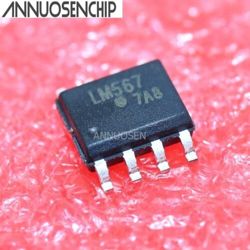 10PCS LM567 LM567CM LM567CMX SOP-8 8SOIC TONE DECODR PHAS LOC LP NEW