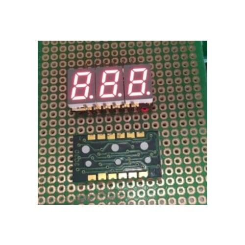 10PCS New SMD 3 Bit 0.3 inch Digital Tube LED Display modules red Light 7 Segment Common Catnode/ Anode