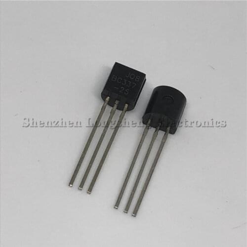 100PCS/LOT BC337-25 BC337 0.8A / 45V NPN transistor small TO-92