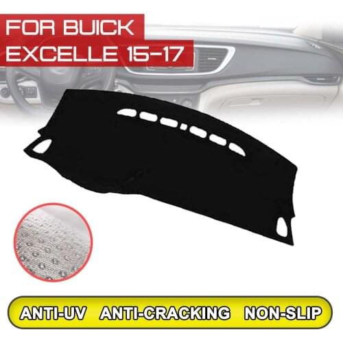 For Buick Excelle 2015 2016 2017 Car Dashboard Mat Anti-dirty Non-slip Dash Cover Mat UV Protection Shade