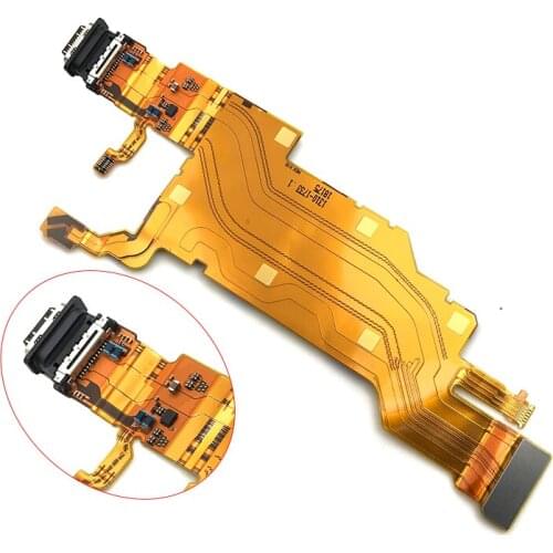 Dock Connector Micro USB Charger Charging Port Flex Cable Microphone Board For Sony Xperia XZ2 Premium H8166 XZ2P Plus 5.8"