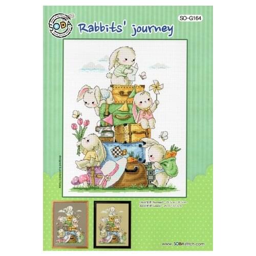 HH Gold Collection Counted Cross Stitch Kit Cross stitch RS cotton with cross stitch SODA G164