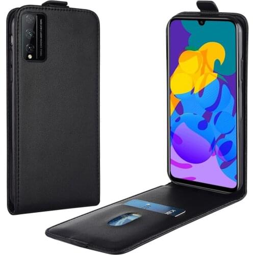 Flip Up and Down Leather Case for Huawei Honor Play 4T Pro AQM-TL10 6.3''Vertical Cover for Honor Play 4T 4tPro Case Phone Bag