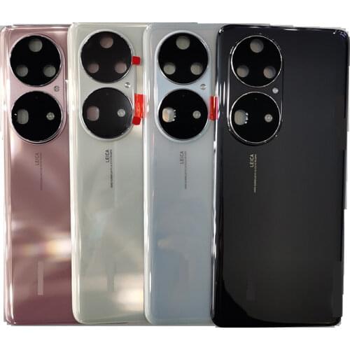 P 30 Battery Cover For Huawei P30 Housing Glass Repair Back Door Phone Rear Case + Logo Camera Lens Sticker Glue