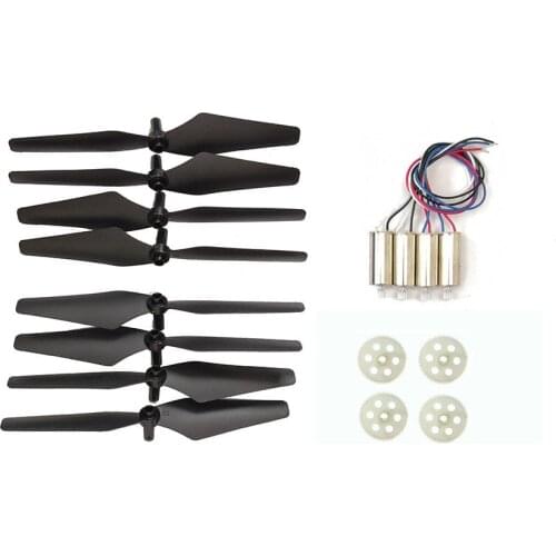 KY601S RC drone spare parts propeller blades KY601S motors engines propellers gears guard ring parts