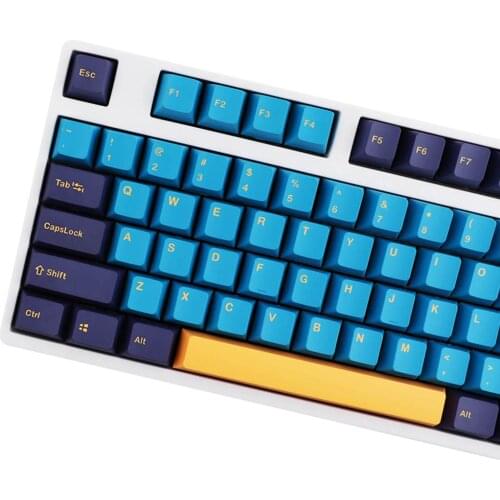 119 76 MA Dye Sub ANSI PBT MX mechanical keyboard keycap Filco Ducky 104 TKL 61 KBD75 Kira96 YMD96 GK64 Tada68 ID80