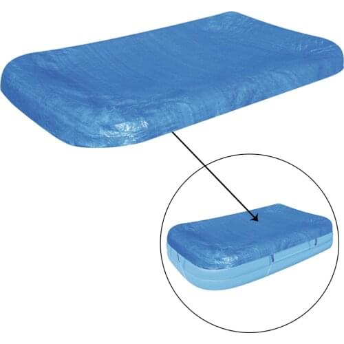 Swimming Pool Cover Cloth PE Tarpaulin Rectangle Ground Cover Cloth Dustproof Floor Cloth Mat Cover Outdoor Villa Garden Pool