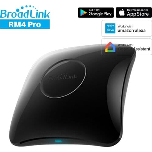 Broadlink RM4 Pro WiFi IR RF Universal Intelligent Remote Controller Works With Alexa Google Assistant Smart Home Automation