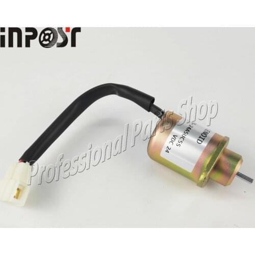 Shut Down Solenoid Valve 24V 1503ES-24A5UC5S SA-4567-T For Kubota Super 5 series SA-4567T
