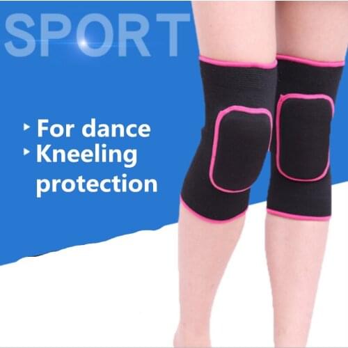 1 PCS Nylon Dance Football Volleyball Soccer Knee Pads Cycling Knee Support Yoga Basketball Training Protection Dance Knee Pads