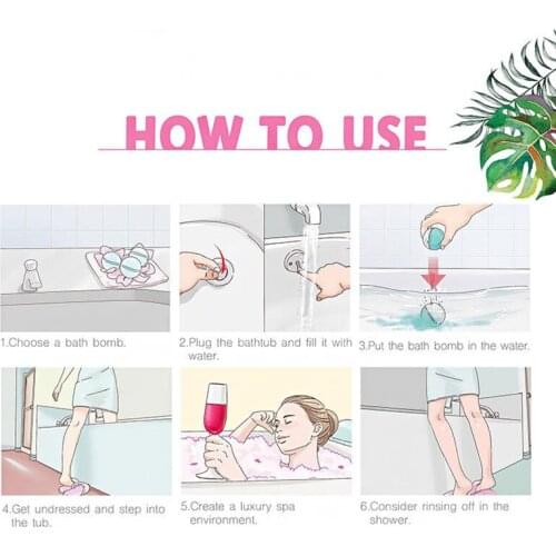 1 Pcs Organic Bath Salt Ball Natural Bubble Bath Bombs Ball Rose Green Tea Lavender Lemon Milk SANA889