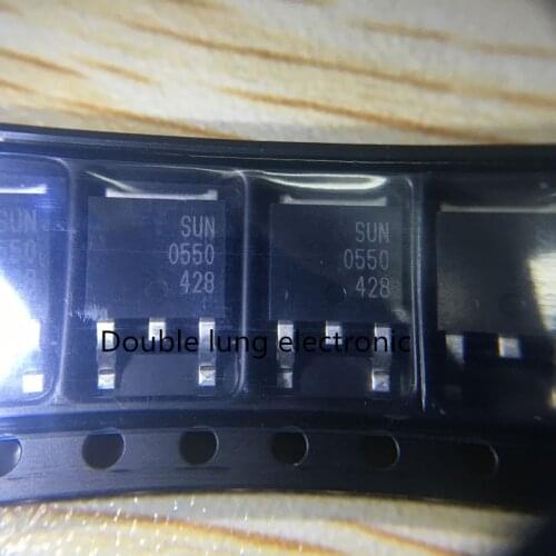 10PCS/LOT SUN0550 TO252 N-Ch Power MOSFET New original