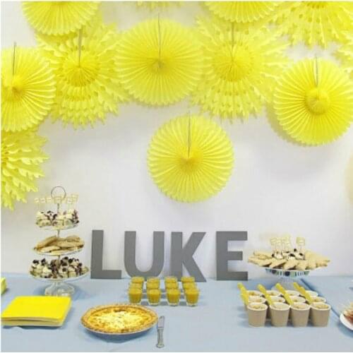 8 Inch 20cm 30pcs Paper Fans Wedding Favors Tissue Paper Fans Flowers Birthday Party Decorations Kids Decoracion De Cumpleanos