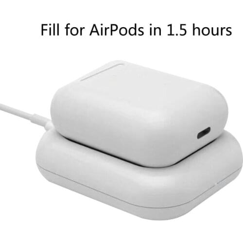 Qi Wireless Charger Charging Dock for Airpods 2nd Pro Bluetooth Headset Phones