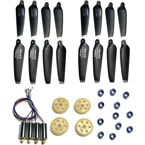 For 4D-F10 Rc Drone 4DRC F10 GPS Quadcopter Parts Blade Propellers Motors Engines Gear Bearings Part Kit